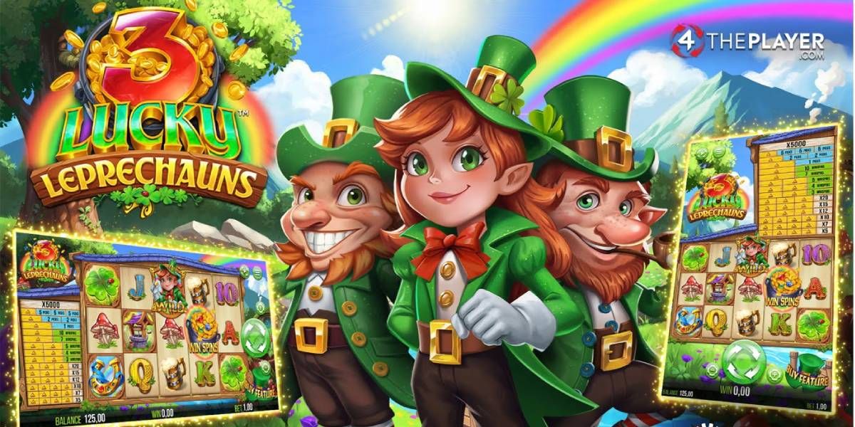 เดินทางสู่ปลายทางของสายรุ้งใน 3 Lucky Leprechauns!