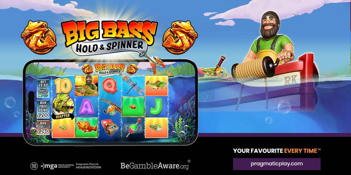 พลิกโฉมฟีเจอร์ได้มากขึ้นด้วย BIG BASS HOLD & SPINNER™
